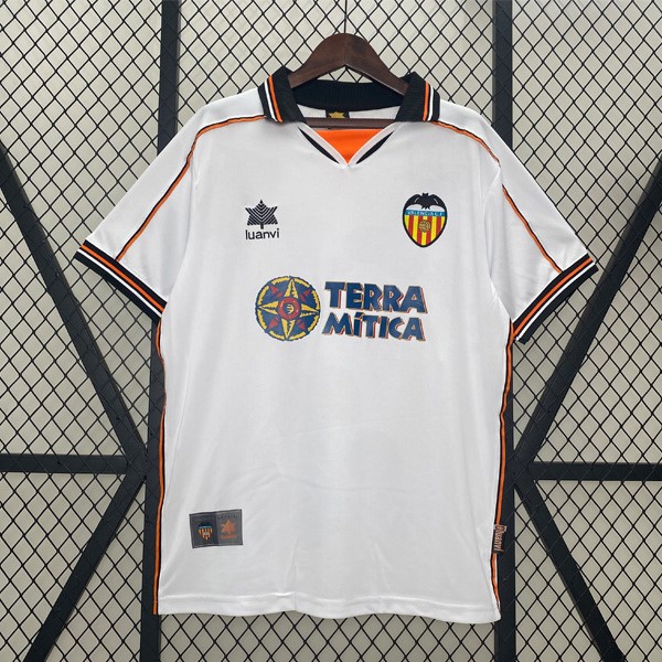 Tailandia Camiseta Valencia Primera equipo Retro 1999-2000